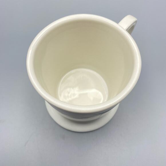 Anthropologie Monogram Letter N Name Initial 12 oz Coffee Mug Tea Shaving Cup - Picture 8 of 9